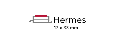  Basmat Hermes 17x33 mm 